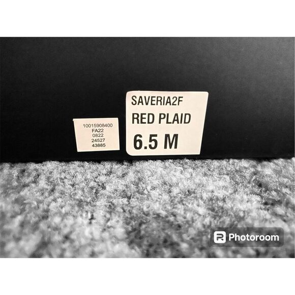 I.N.C International Concepts saveria 2F Red Plaid 6.5 - Picture 4 of 8